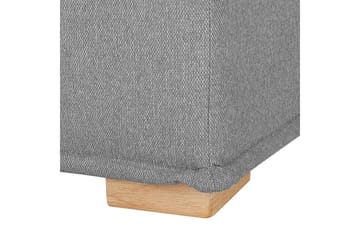 1-sitssoffa Beliani Tibro Beige, ljust trä Grey - Grå - Møbler - Sofaer - Modulsofaer - Midtermodul