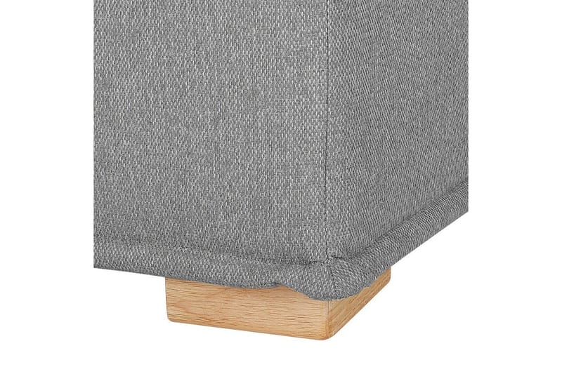 1-sitssoffa Beliani Tibro Beige, ljust trä NO_BRAND Grey - Grå - Møbler - Sofaer - Modulsofaer - Midtermodul
