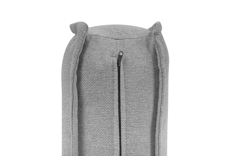 1-sitssoffa Beliani Tibro Beige, ljust trä NO_BRAND Grey - Grå - Møbler - Sofaer - Modulsofaer - Midtermodul