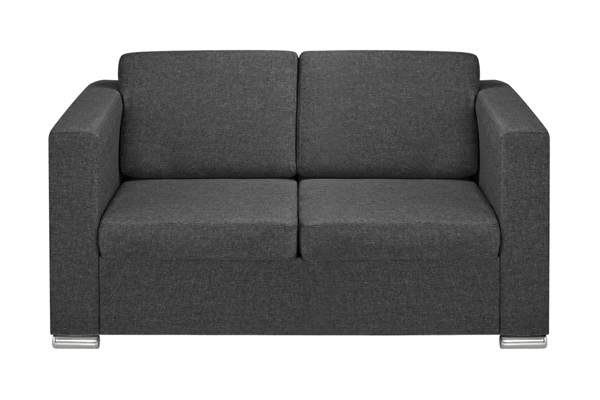 2 Pers. Sofa Mørkegråt Stof - Grå - Møbler - Sofaer - 2 personers sofa