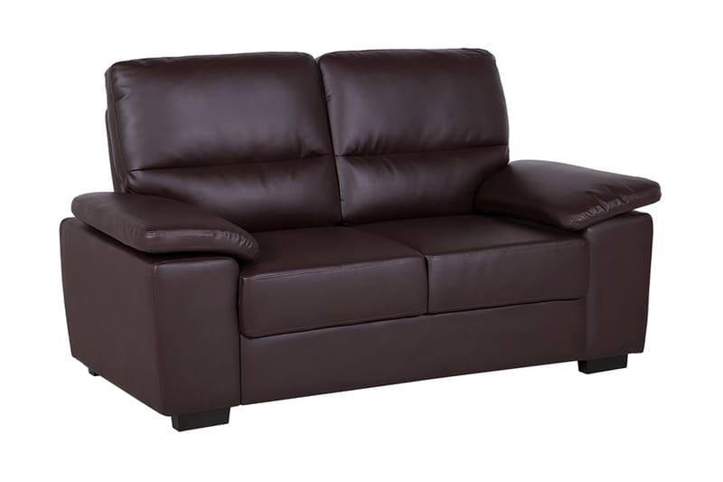Adlyn Sofa 2-pers. Kunstlæder - Brun - Møbler - Sofaer - 2 personers sofa
