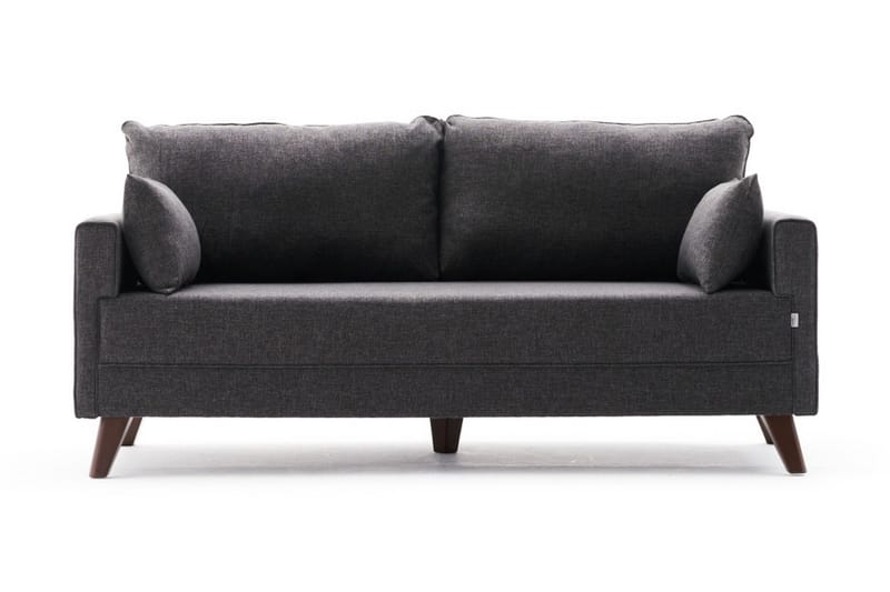 Antigua 2-personers Sofa - Antracit/Natur - 2 personers sofa