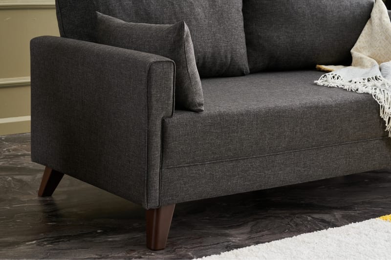 Antigua 2-personers Sofa - Antracit/Natur - Møbler - Sofaer - 2 personers sofa