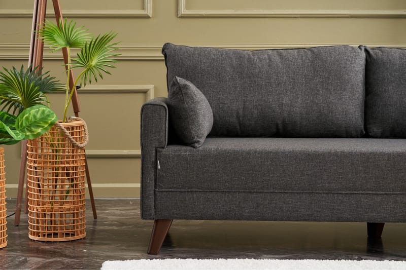 Antigua 2-personers Sofa - Antracit/Natur - Møbler - Sofaer - 2 personers sofa