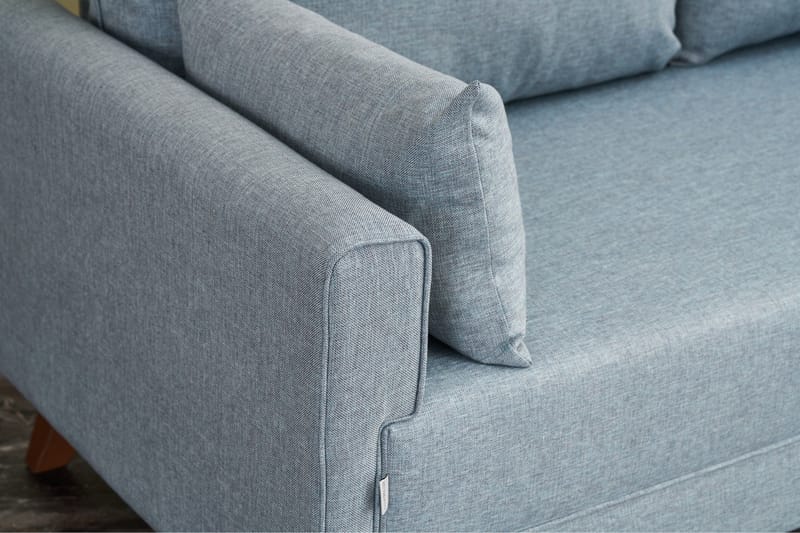 Antigua 2-personers Sofa - Blå/Natur - Møbler - Sofaer - 2 personers sofa