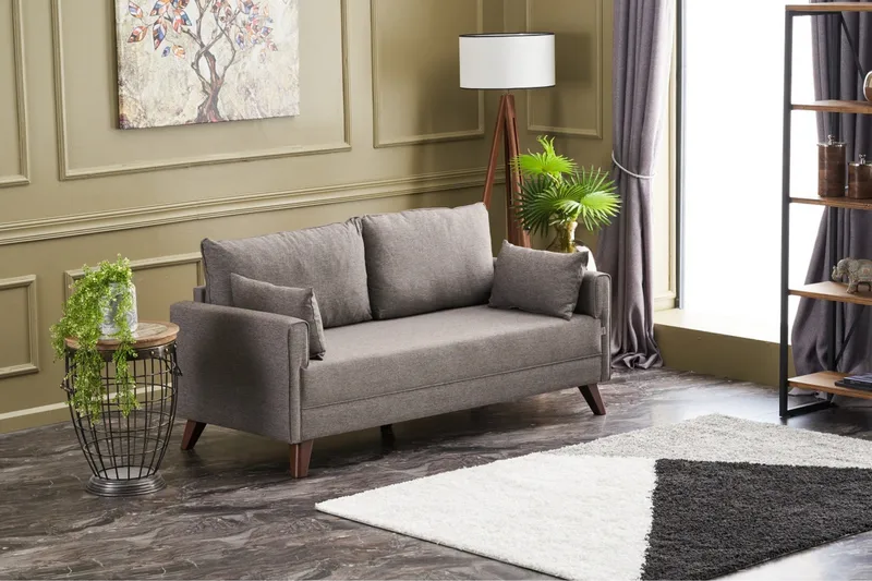 Antigua 2-personers Sofa - Brun/Natur - Møbler - Sofaer - 2 personers sofa