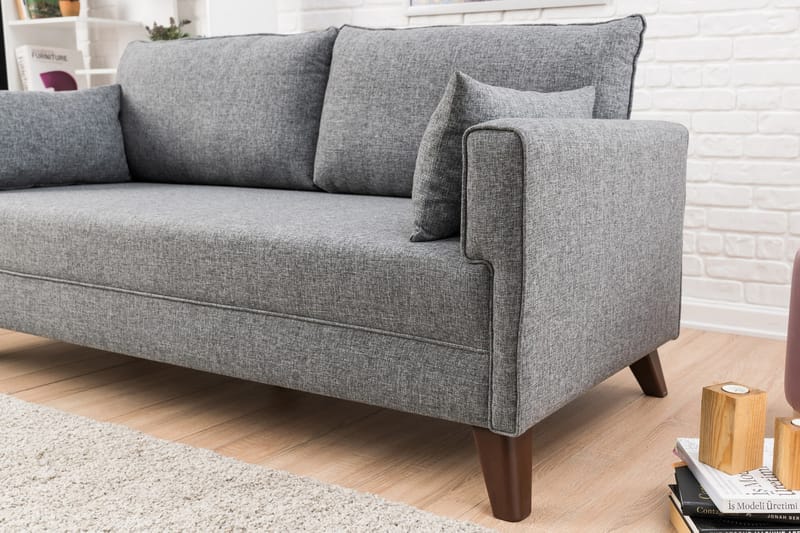 Antigua Sofa 2-pers - Grå - Møbler - Sofaer - 2 personers sofa