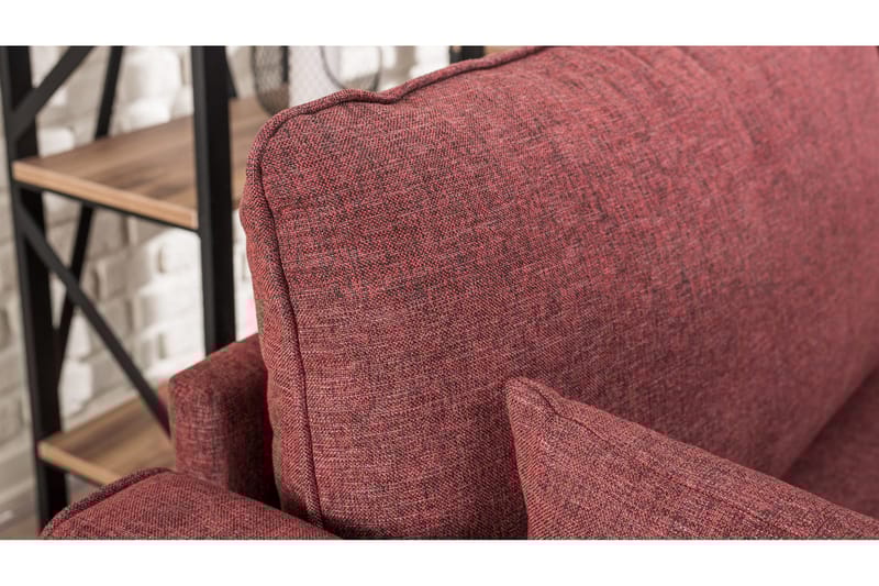Antigua Sofa 2-pers - Rød - Møbler - Sofaer - 2 personers sofa