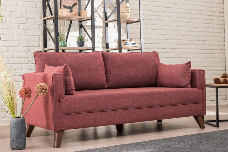 Antigua Sofa 2-pers - Rød - Møbler - Sofaer - 2 personers sofa