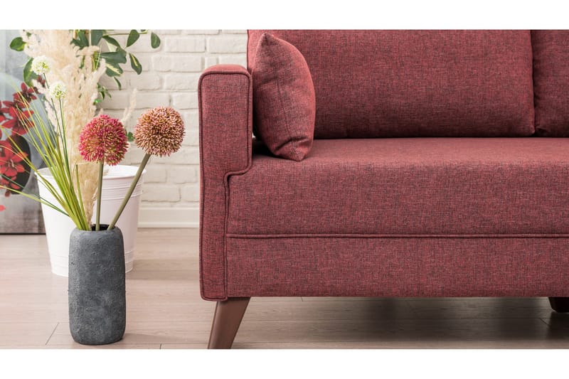 Antigua Sofa 2-pers - Rød - Møbler - Sofaer - 2 personers sofa