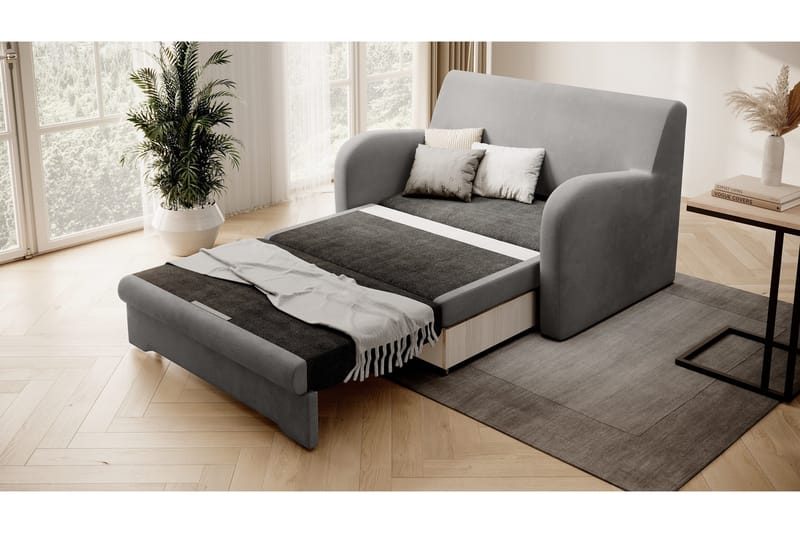 Ario Sofa 2-Pers. - Grå - Møbler - Sofaer - Sovesofaer - 2 personers sovesofa