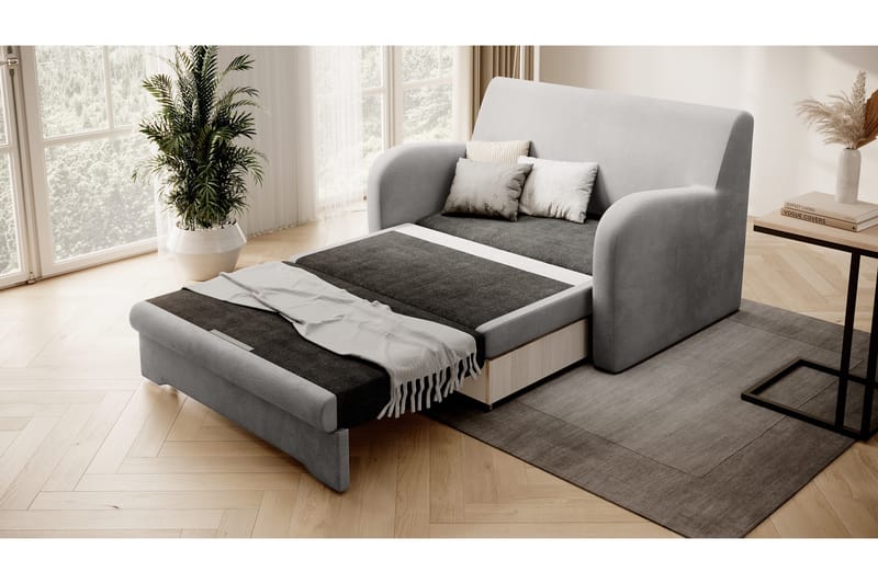 Ario Sofa 2-Pers. - Grå - Møbler - Sofaer - Sovesofaer - 2 personers sovesofa