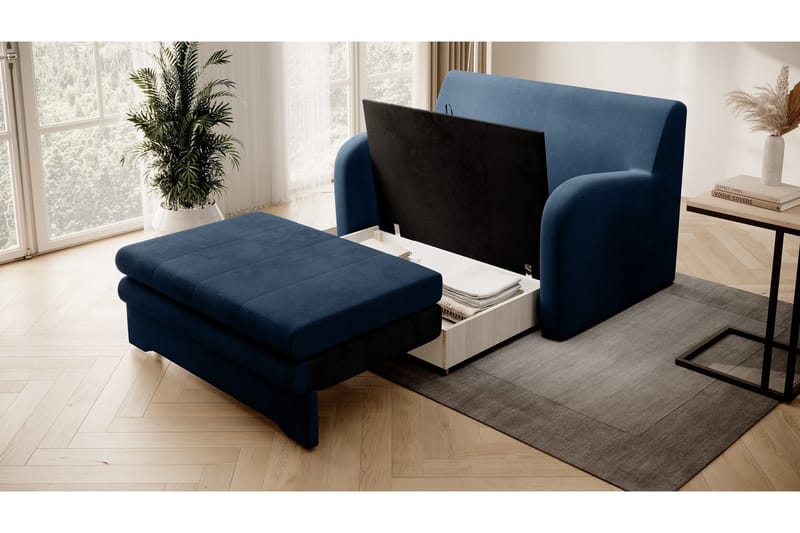 Ario Sofa 2-Pers. - Blå - Møbler - Sofaer - Sovesofaer - 2 personers sovesofa