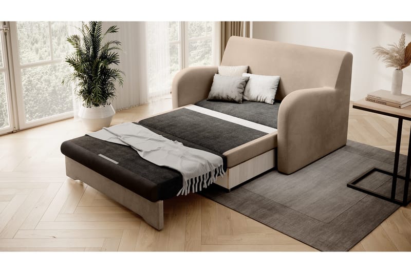 Ario Sofa 2-Pers. - Beige - Møbler - Sofaer - Sovesofaer - 2 personers sovesofa