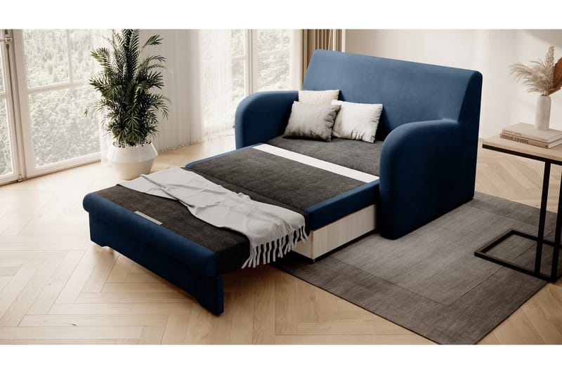 Ario Sofa 2-Pers. - Blå - Møbler - Sofaer - Sovesofaer - 2 personers sovesofa