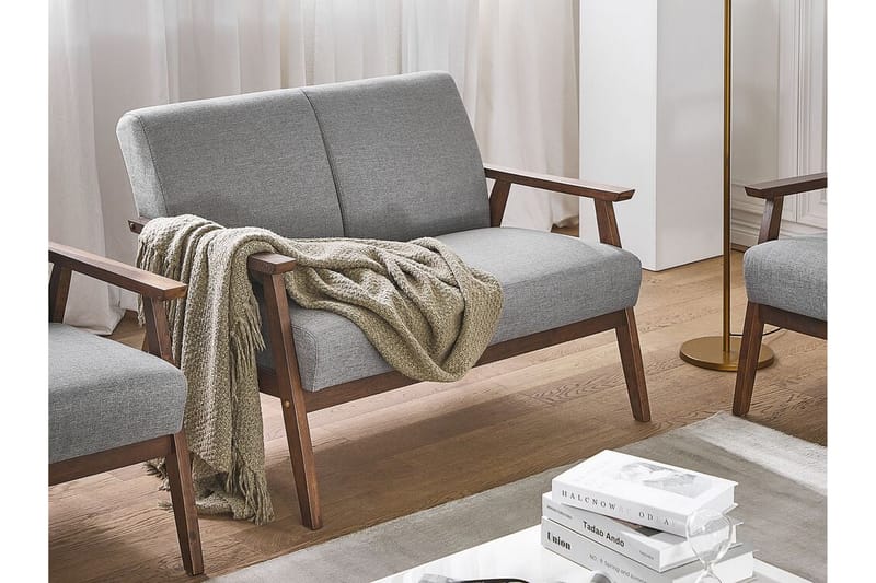 Asnes 2-Pers. Sofa - Grå - Møbler - Sofaer - 2 personers sofa