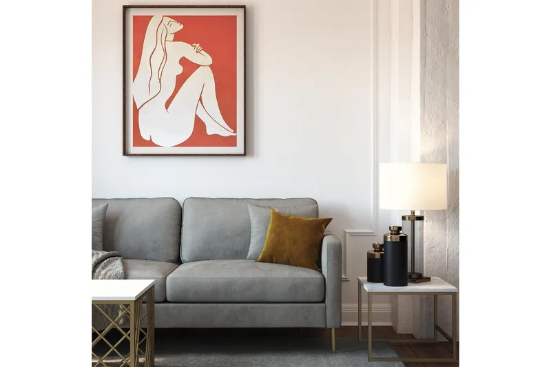 Avksenti Sofa - Grå - Møbler - Sofaer - 2 personers sofa