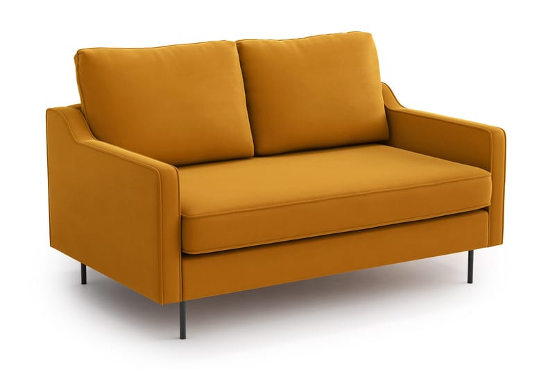 Barsta 2-Pers. Sofa - Gul - 2 personers sofa