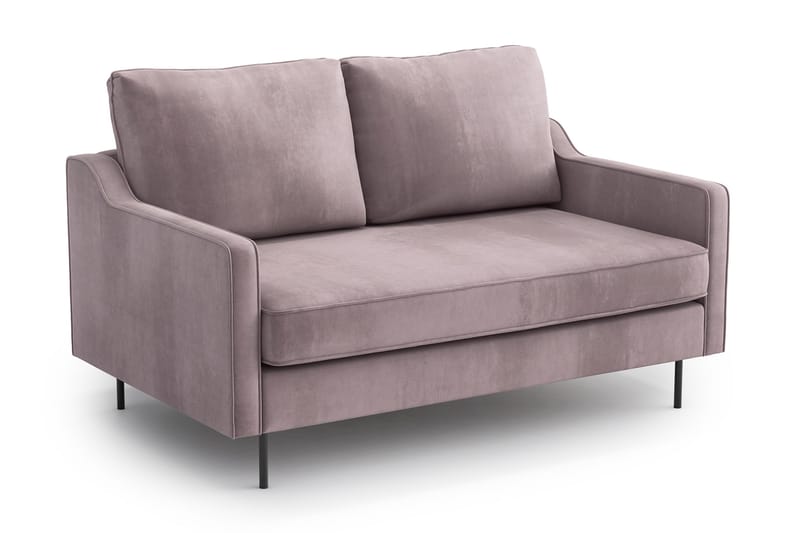 Barsta 2-Pers. Sofa - Lyserød - 2 personers sofa