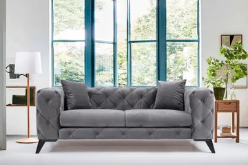 Beachport 2-personers Sofa - Antracit/Sort - Møbler - Sofaer - 2 personers sofa