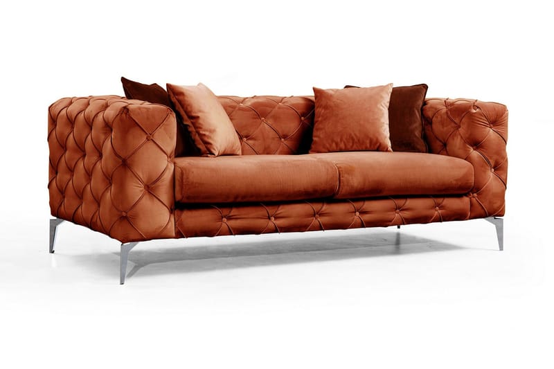 Beachport Sofa 2-Pers. - Orange - 2 personers sofa