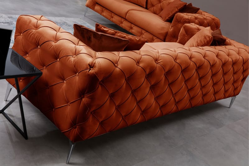 Beachport Sofa 2-Pers. - Orange - 2 personers sofa