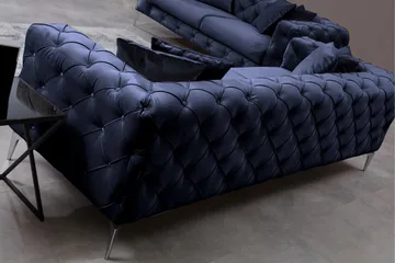 Beachport Sofa 2-Pers. - Marinblå - Møbler - Sofaer - 2 personers sofa