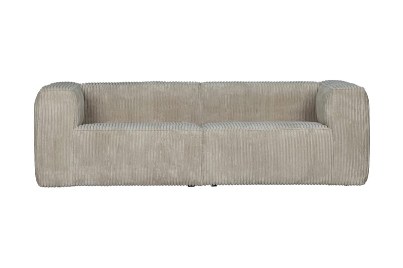 Bean 3,5-personers sofa hefty ribcord naturlig, undefined