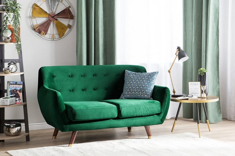 Bodo Sofa 2-4 sæder - Grøn - 2 personers sofa
