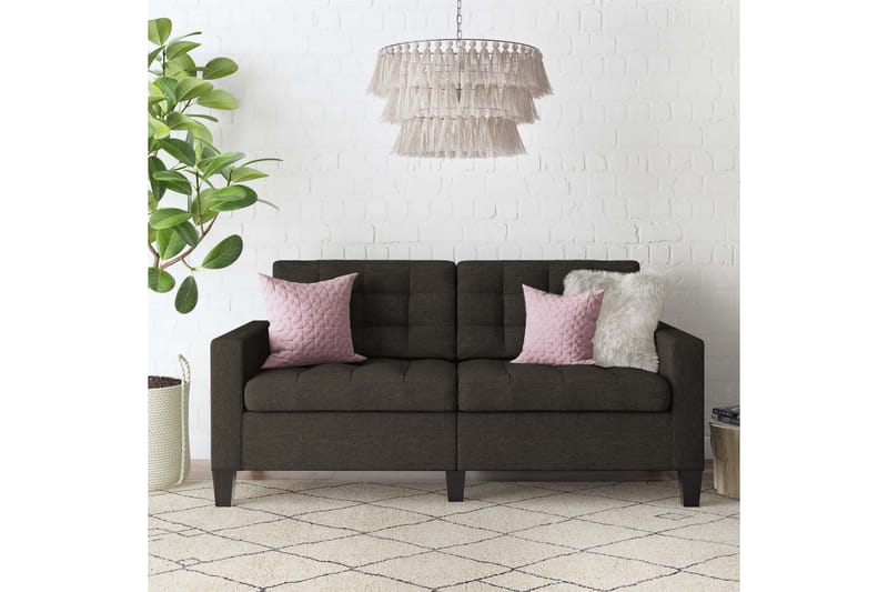 Bowie 2-Pers. Sofa Grå - Dorel Home - Møbler - Sofaer - 2 personers sofa