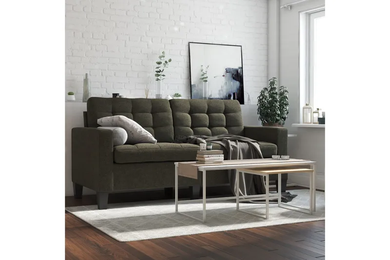 Bowie 2-Pers. Sofa Grå - Dorel Home - Møbler - Sofaer - 2 personers sofa