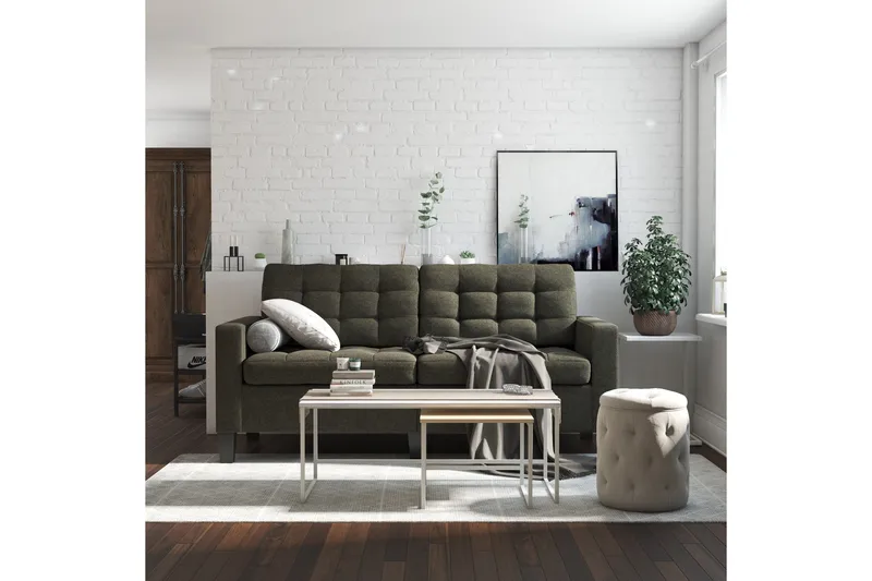 Bowie 2-Pers. Sofa Grå - Dorel Home - Møbler - Sofaer - 2 personers sofa