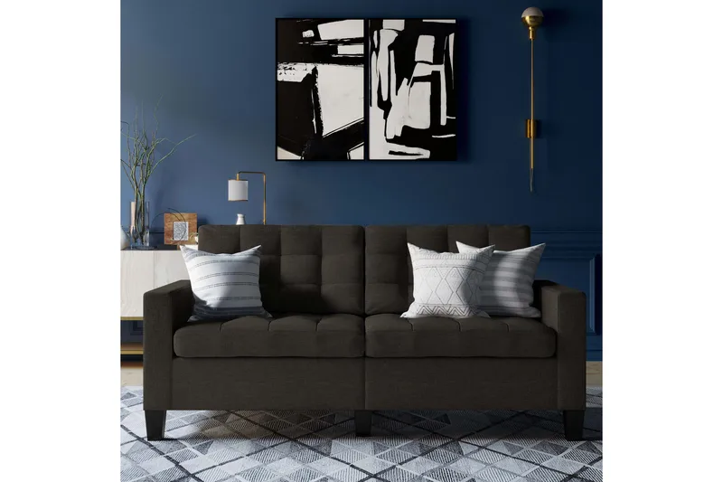 Bowie 2-Pers. Sofa Grå - Dorel Home - Møbler - Sofaer - 2 personers sofa