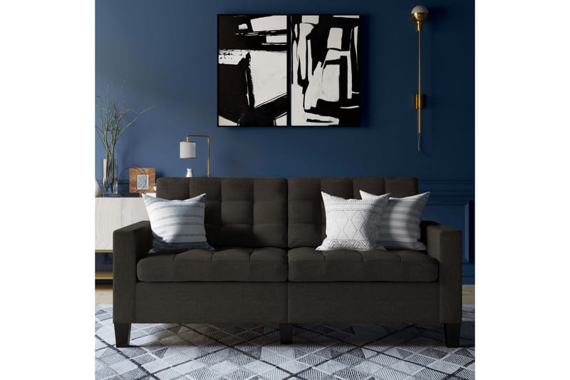 Bowie 2-Pers. Sofa Grå - Dorel Home - Møbler - Sofaer - 2 personers sofa