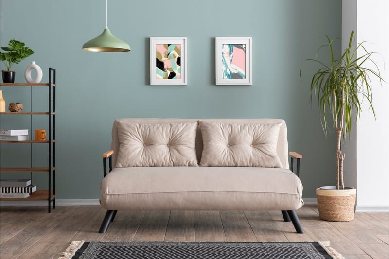 Caseira Sofa 2-pers - Lysegrå - Møbler - Sofaer - 2 personers sofa