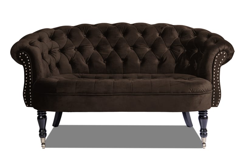 Chesterfield Ludovic Sofa 2-personers - Brun - Møbler - Sofaer - 2 personers sofa
