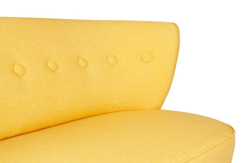 Clivocast 2-Pers. Sofa - Gul - Møbler - Sofaer - 2 personers sofa