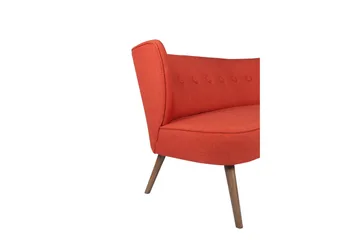 Clivocast 2-Pers. Sofa - Rød - Møbler - Sofaer - 2 personers sofa