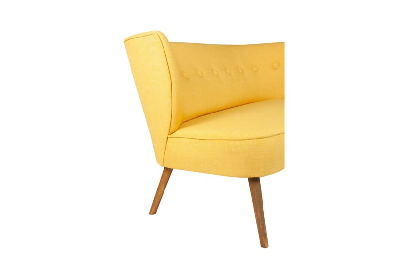 Clivocast 2-Pers. Sofa - Gul - Møbler - Sofaer - 2 personers sofa
