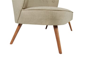 Clivocast Dyb 2-personers Sofa i Stof med Træben - Grå - Møbler - Sofaer - 2 personers sofa