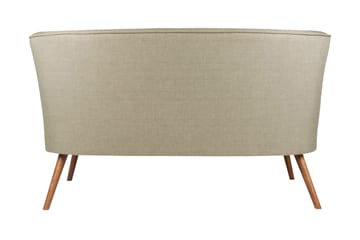 Clivocast Dyb 2-personers Sofa i Stof med Træben - Grå - Møbler - Sofaer - 2 personers sofa