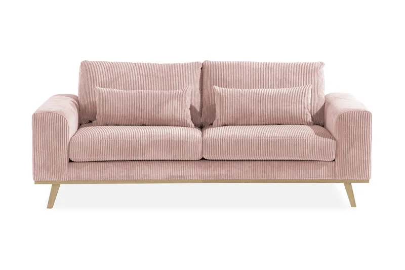 Copenhagen 2-personers Manchestersofa - Rosa - Møbler - Sofaer - 2 personers sofa
