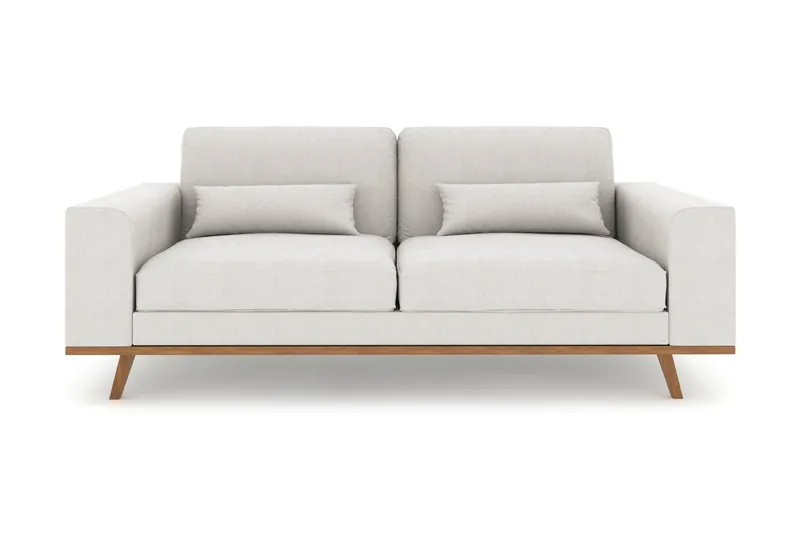 Copenhagen 2-personers Stofsofa - Beige - Møbler - Sofaer - 2 personers sofa