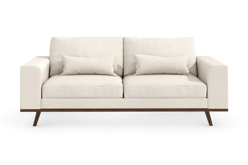 Copenhagen 2-personers Stofsofa, Beige