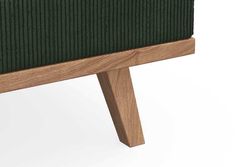 Copenhagen 2-personers Manchestersofa - Mørkegrøn - Møbler - Sofaer - 2 personers sofa