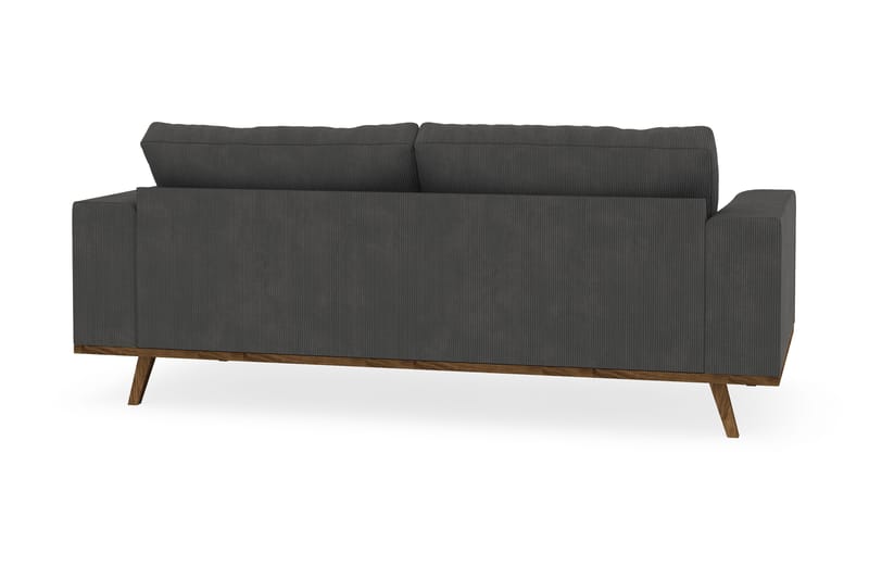 Copenhagen 2-personers Manchestersofa - Mørkegrå - Møbler - Sofaer - 2 personers sofa
