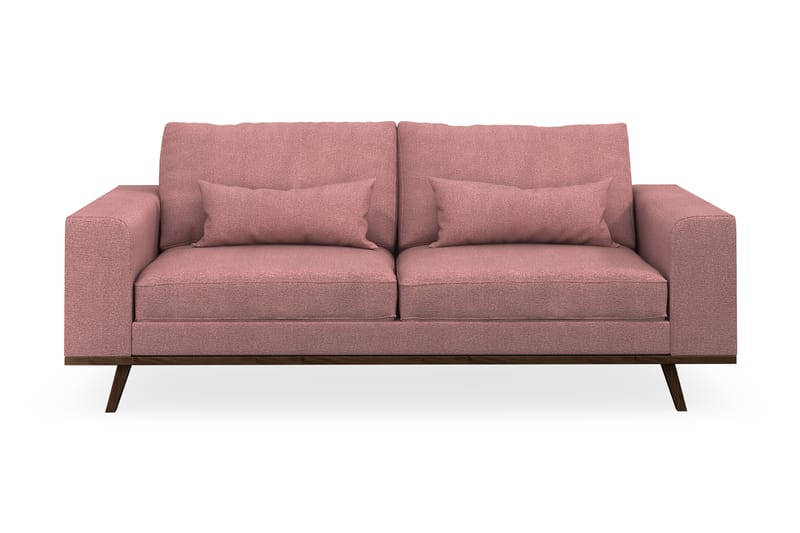 Copenhagen 2-pers Sofa - Lyserød - 2 personers sofa