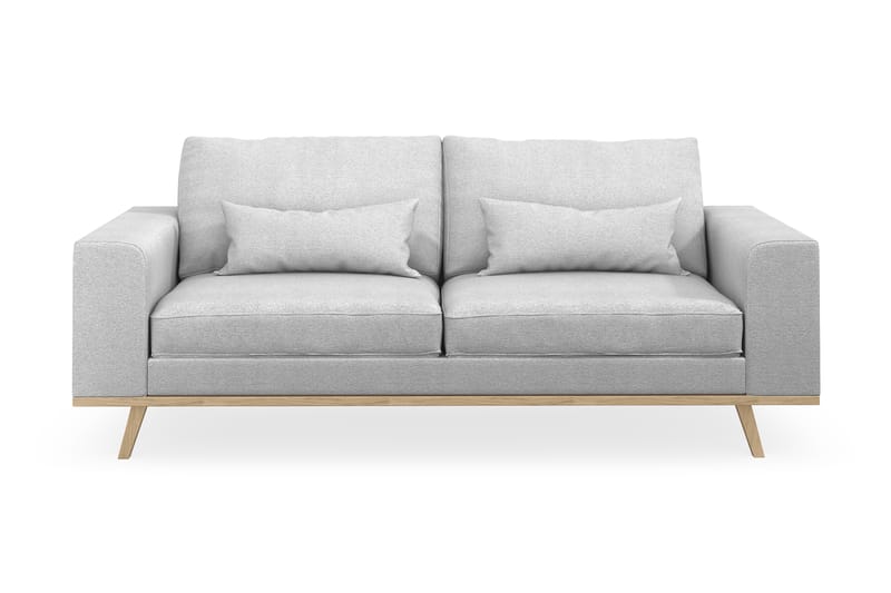 Copenhagen 2-personers Stofsofa - Lysegrå - Møbler - Sofaer - 2 personers sofa