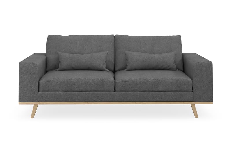 Copenhagen 2-personers Stofsofa - Mørkegrå - Møbler - Sofaer - 2 personers sofa