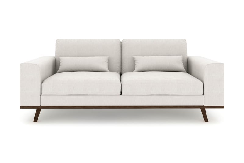 Copenhagen 2-pers Sofa - Hørbeige - 2 personers sofa